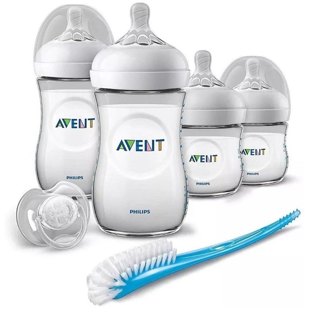 AVENT - Avent set teteros naturals anti-gases bebe combo teteros chu