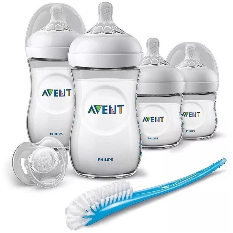 AVENT - Avent set teteros naturals anti-gases bebe combo teteros chu