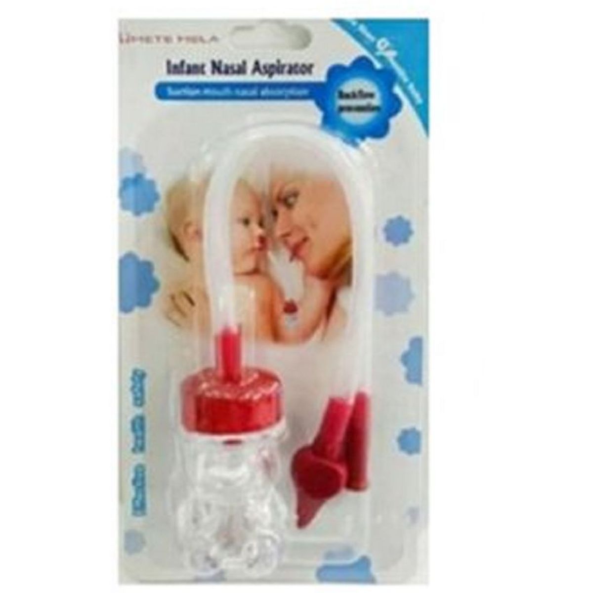 INFANTEC - Aspirador nasal bebe limpia nariz succionador saca moco flema