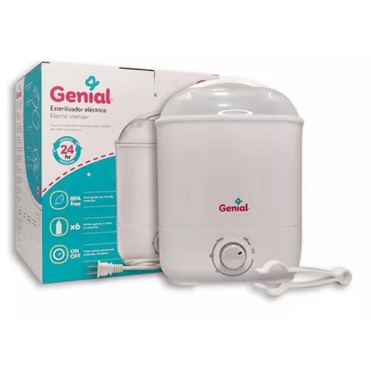 GENERICO - Esterilizador 6 teteros bebe importado eléctrico biberones