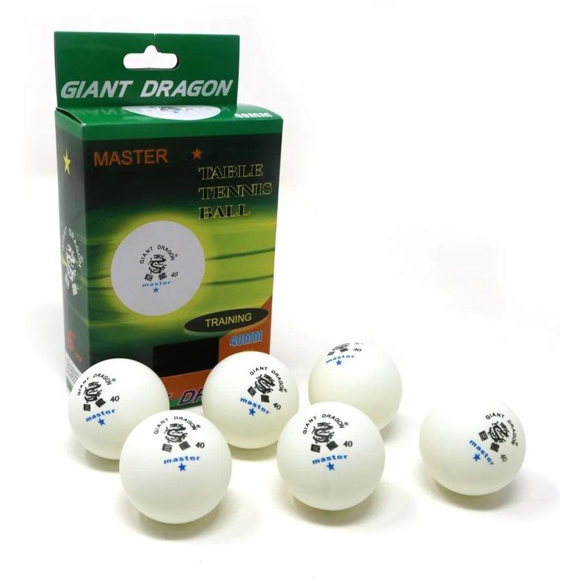 GENERICO - 6 bolas pelotas tenis de mesa ping pong profesional