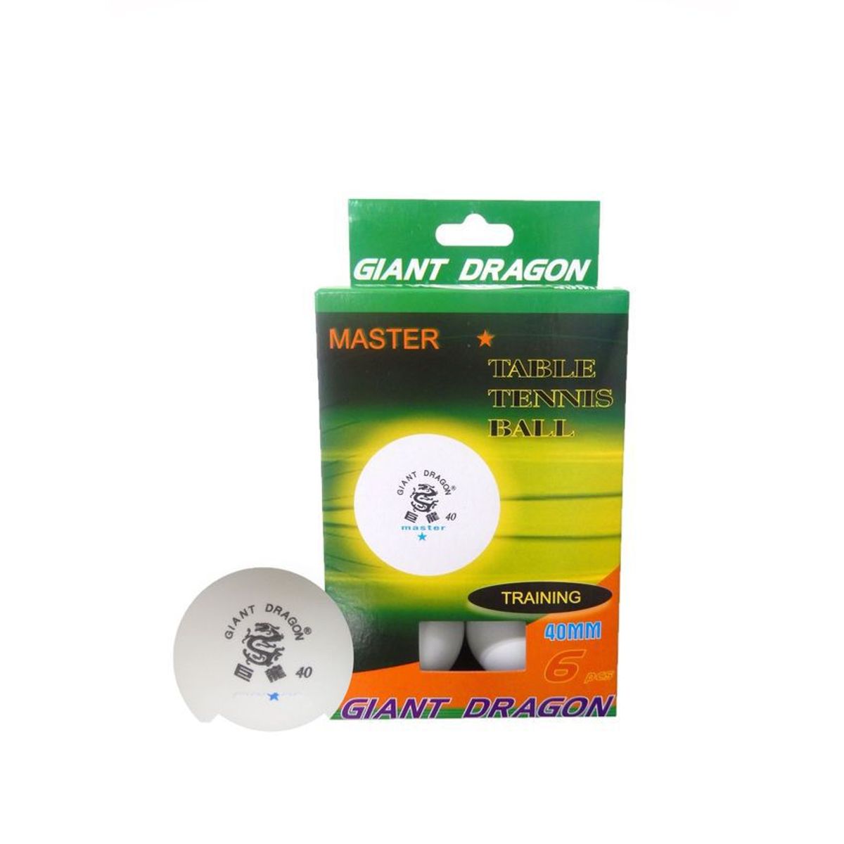 GENERICO - 6 bolas pelotas tenis de mesa ping pong profesional