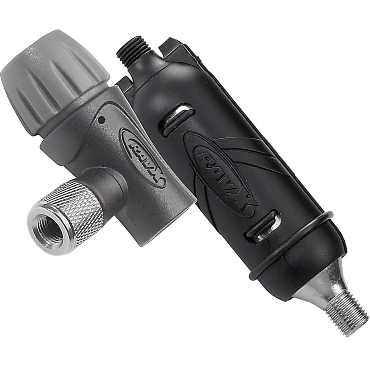 GENERICO - Inflador + cartucho co2 bicicleta ravx 16 gramos rosca bomba