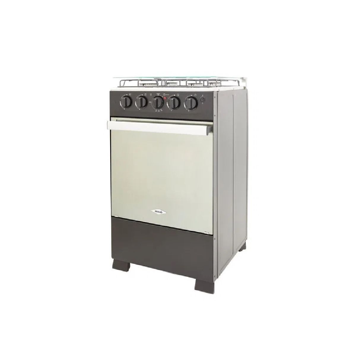 HACEB - Estufa de Piso Haceb 4 Puestos Gas Natural Gratinador Romero Reflex