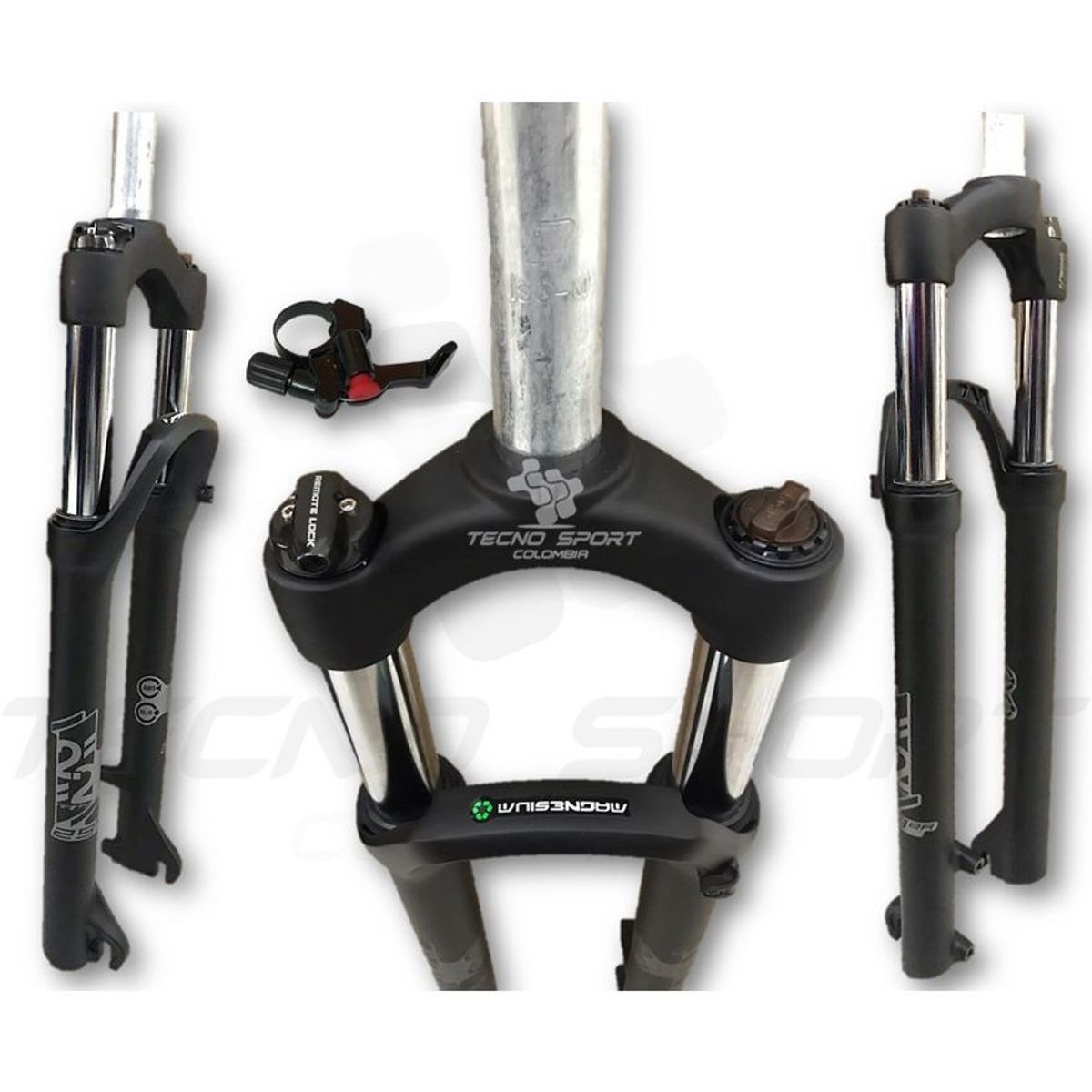 GW - Tenedor suspensión gw 29 bloqueo remoto freno disco mtb