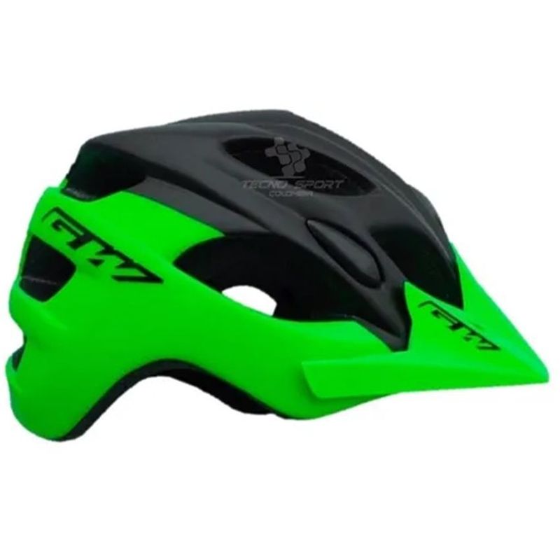GW - Casco gw bicicleta mtb xc ciclismo ajustable verde