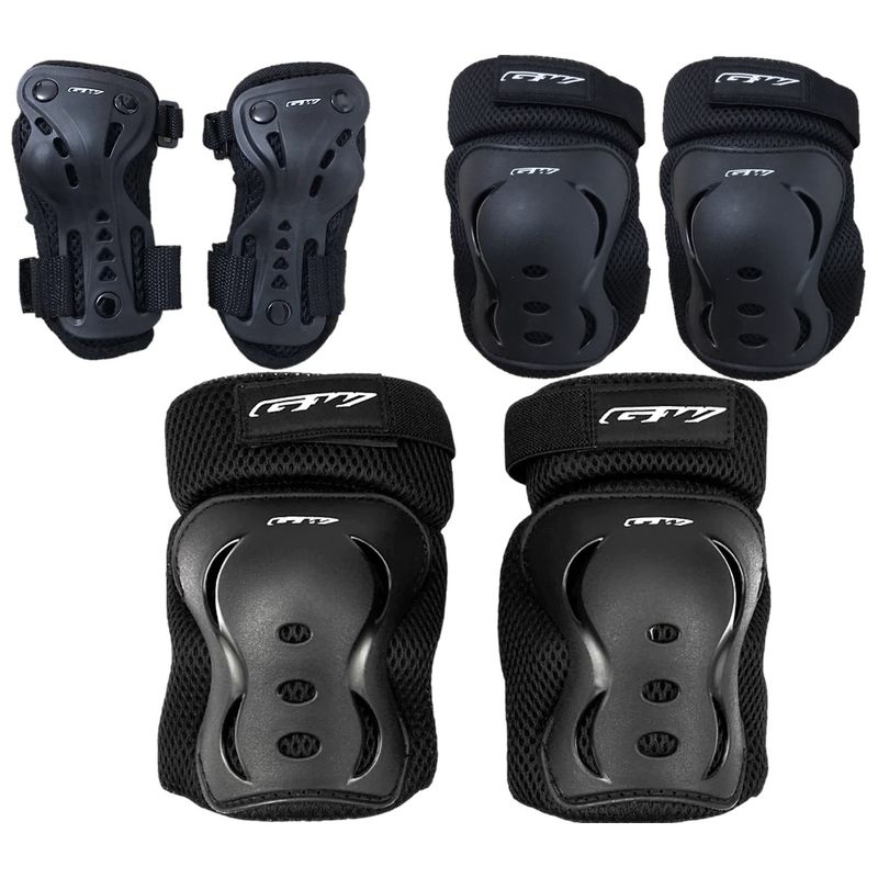 GW - Kit protector gw niño niña bicicleta patinaje patineta 6pzs