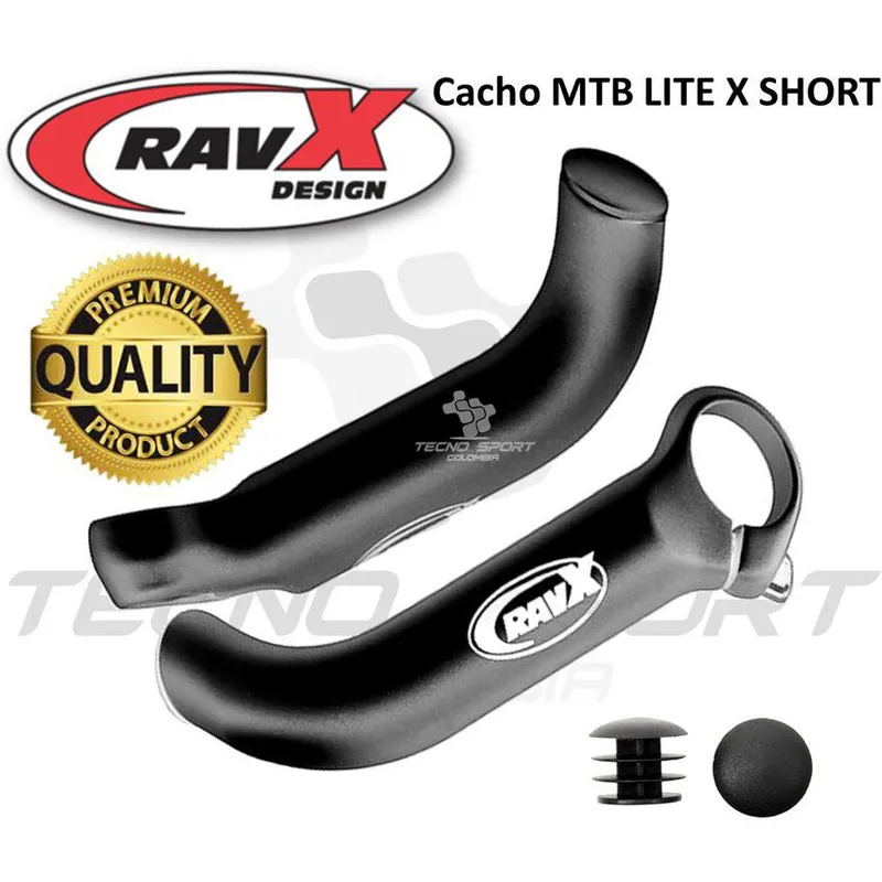 GW - Cachos ravx extensión manubrio bicicleta mtb aluminio par