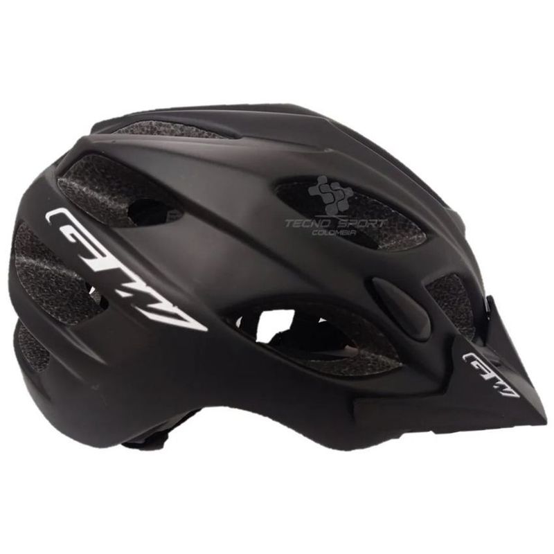 GW - Casco gw bicicleta mtb xc ciclismo ajustable negro