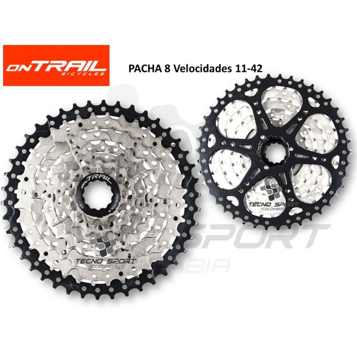 ON TRAIL - Pacha ontrail 8 velocidades 11-42 cassette bicicleta mtb