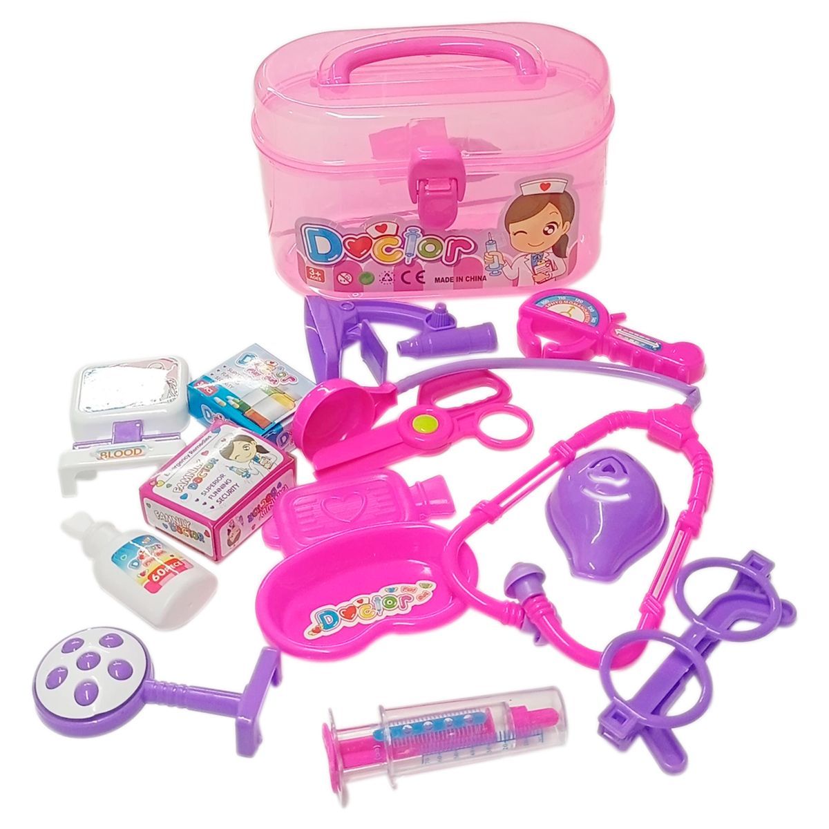 GENERICO - Set Maleta Medical Doctor O Enfermera Juguete Niños