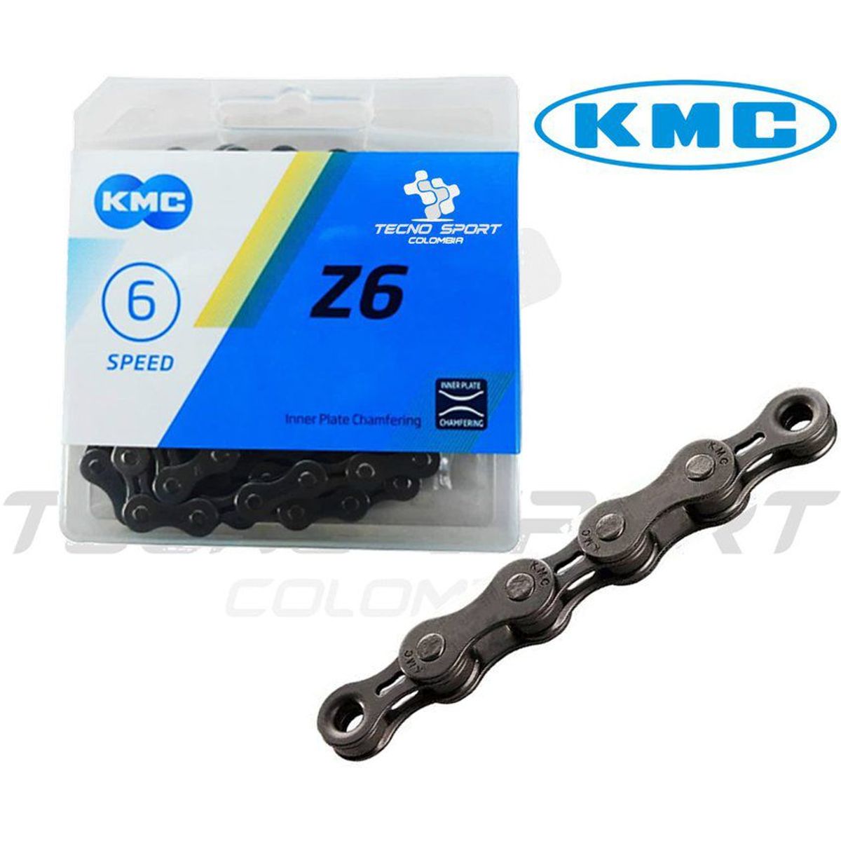 SHIMANO - Pacha bicicleta 6 velocidades rosca + cadenilla mtb ruta