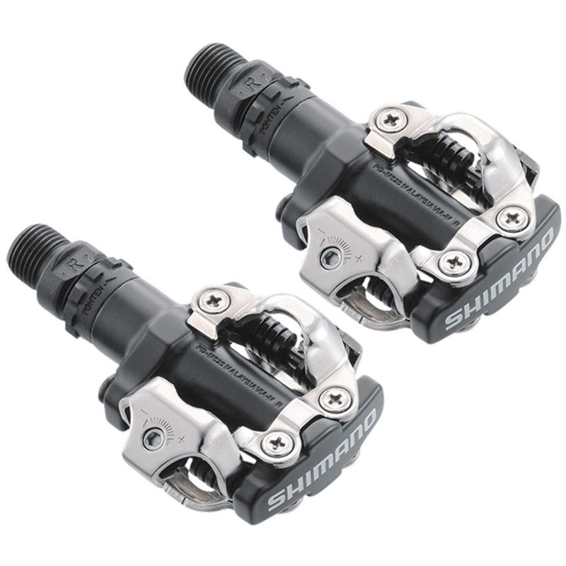 SHIMANO - Pedal shimano spd m520 chocles automáticos bicicleta mtb