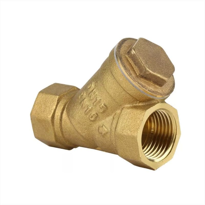CCOL - Valvula Filtro Tipo Y 3 Cuerpo De Laton Y Malla Acero Inox