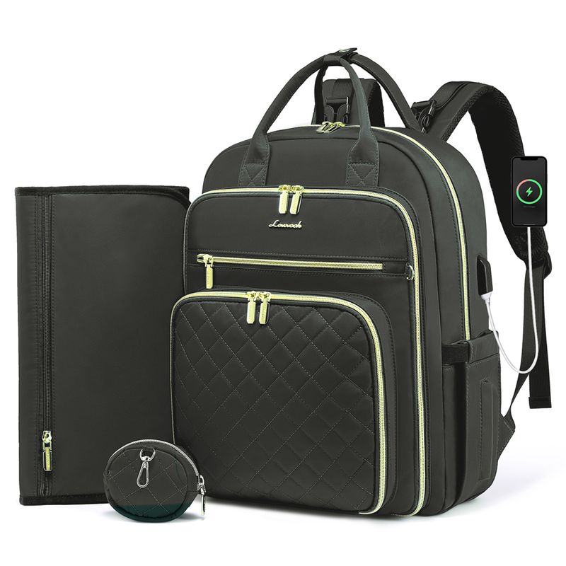 DISTRIBUCIONES GUZ SAS - Pañalera Multifuncional Tipo Morral Deluxe
