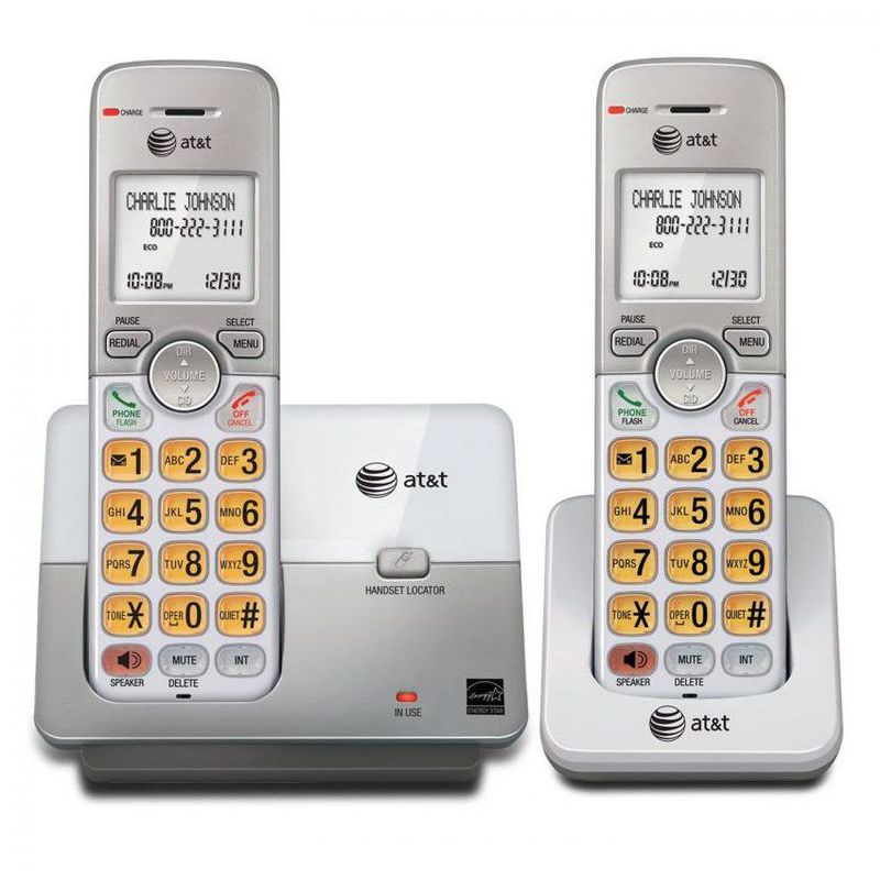 AT AND T - Telefono Inalambrico ATT Doble Auricular Con Identificador de Llamada