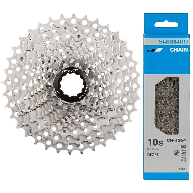 GW - Pacha GW + Cadenilla Bicicleta Shimano 10 Velocidades 11-36