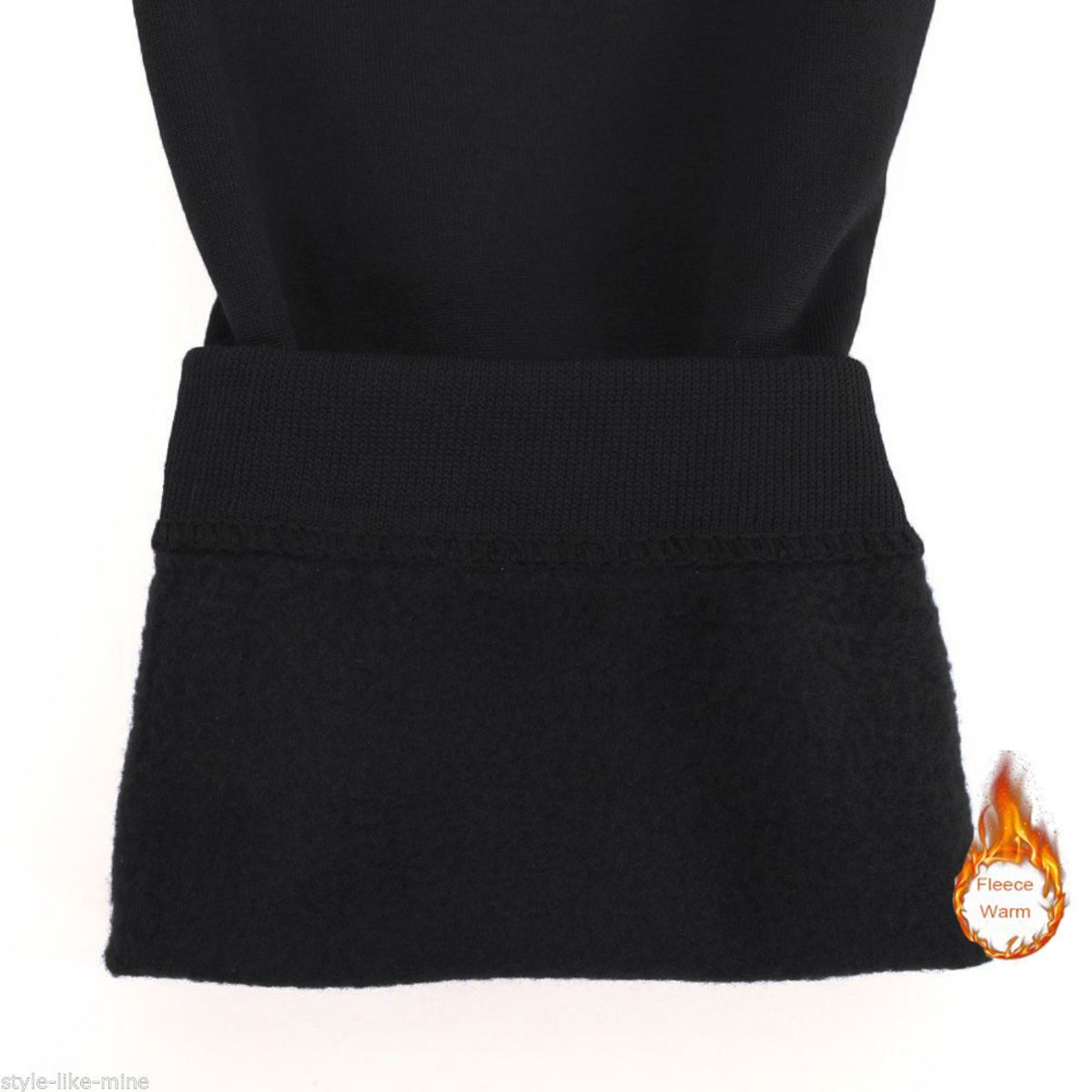 FRIOLENTA - Ropa térmica invierno legging termico mujer y hombre - negro