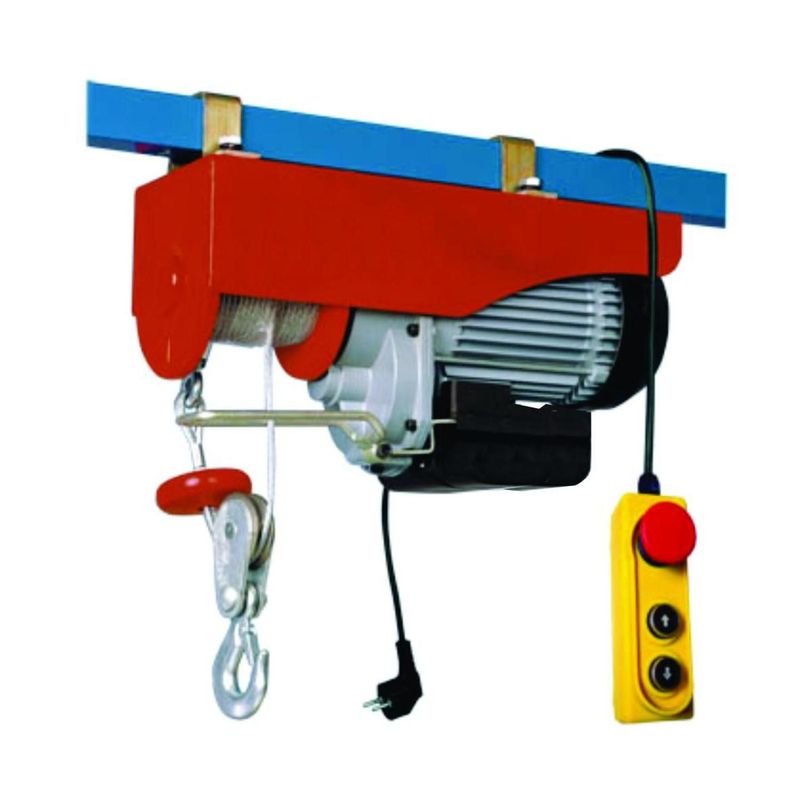 SIN MARCA - Polipasto eléctrico 1600W / winche 2000 lbs guaya 12 mts