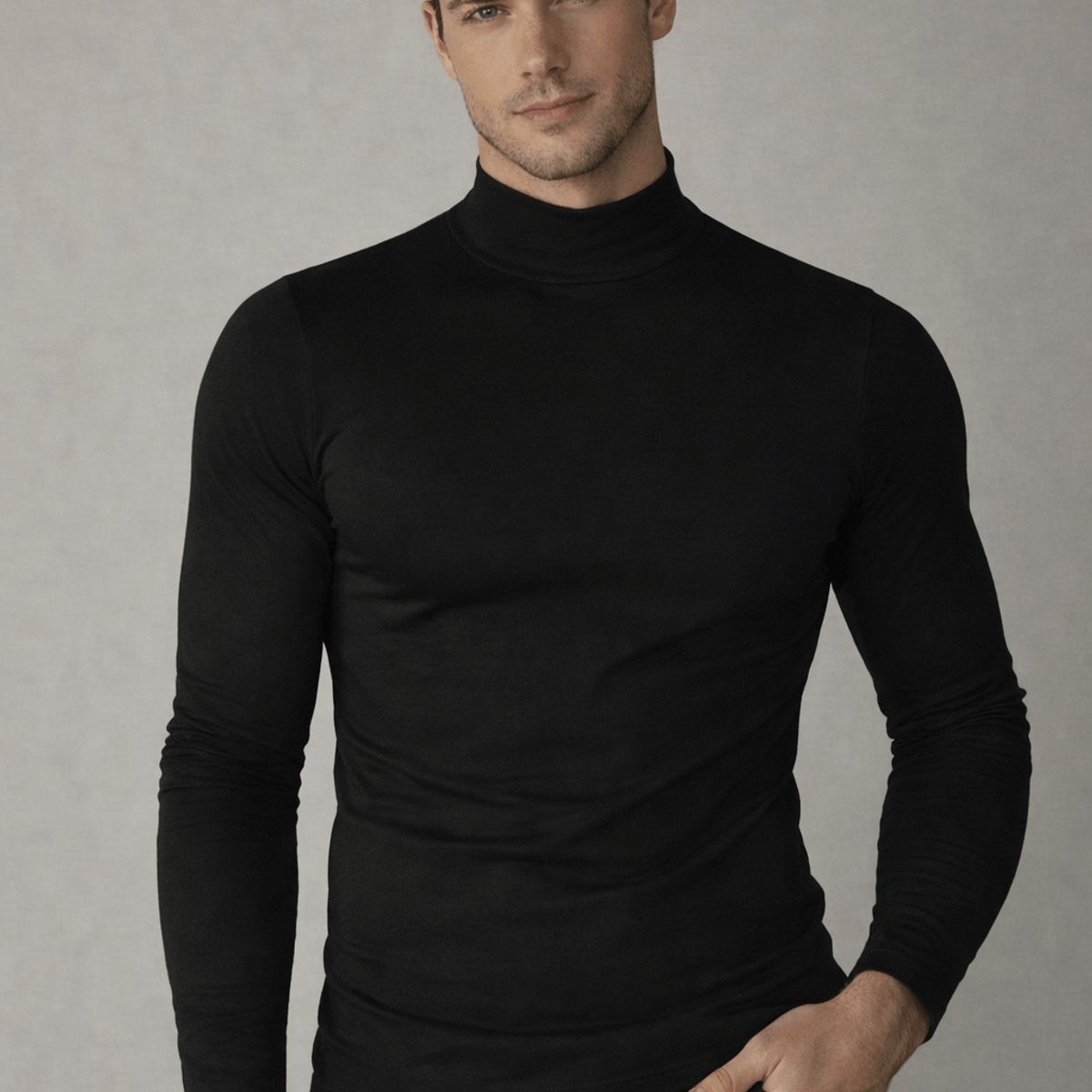 FRIOLENTA - Camiseta Interior Termica frío Invierno - negro