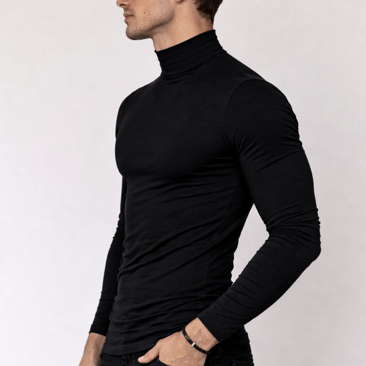 FRIOLENTA - Camiseta Interior Termica frío Invierno - negro