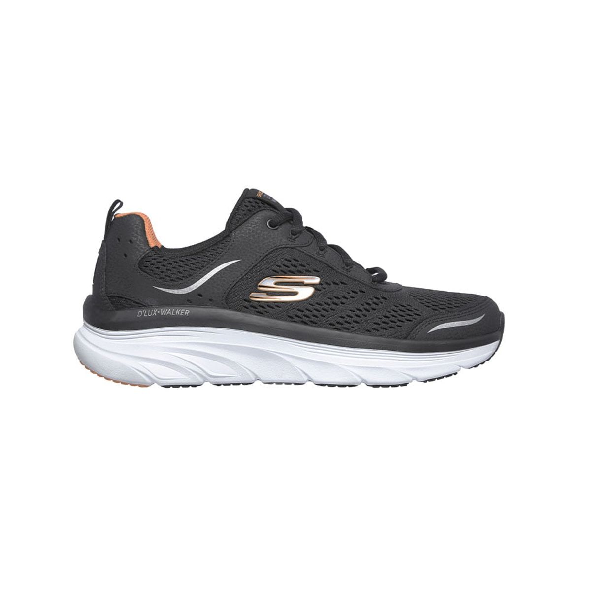 SKECHERS - Tenis Hombre Skechers Dlux Walker - Negro