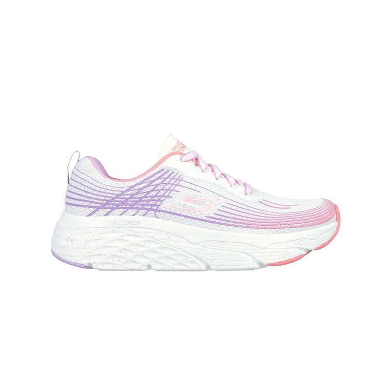 SKECHERS - Tenis Mujer Skechers Max Cushioning elite - Blanco-Rosado
