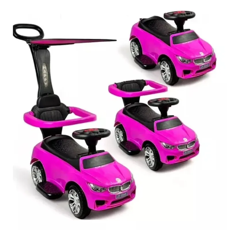 Carro Montable Bebe Juguete paseador Niña Happy Fucsia BEBESUNITA