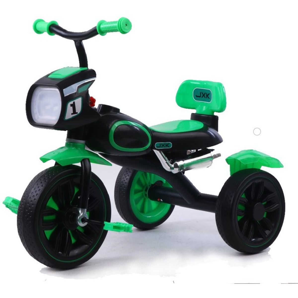 GENERICO - Triciclo Bebe Infantil Musical Paseador Oferta Moto Verde