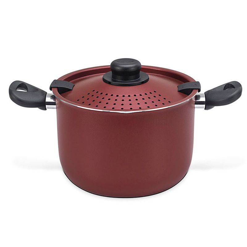 MUEBLES 2020 - Olla colapasta Funcional 22cm Rojo