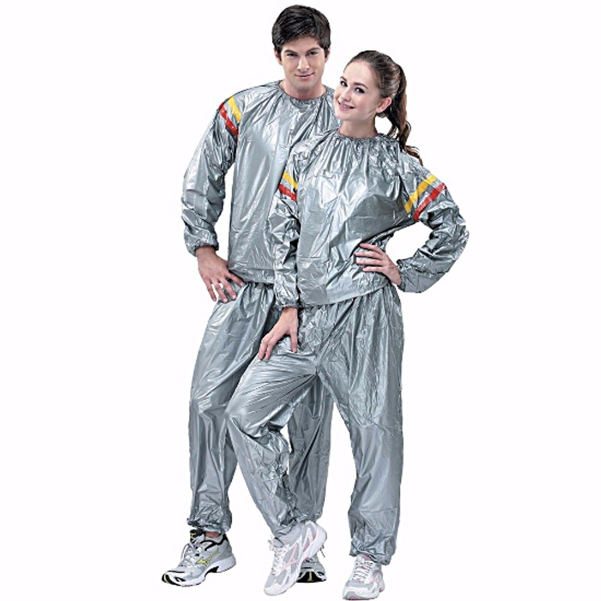 SPORT FITNESS - Traje Sudadera Sauna Pvc Entrenamiento Reductor - Sportfit