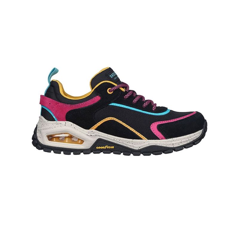SKECHERS - Tenis Mujer Skechers Uno Trail - Negro-Multicolor