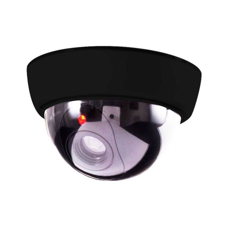 COMPRALOENCASA COM - Cámara seguridad dummy falsa tipo domo simulación luz led hj-7