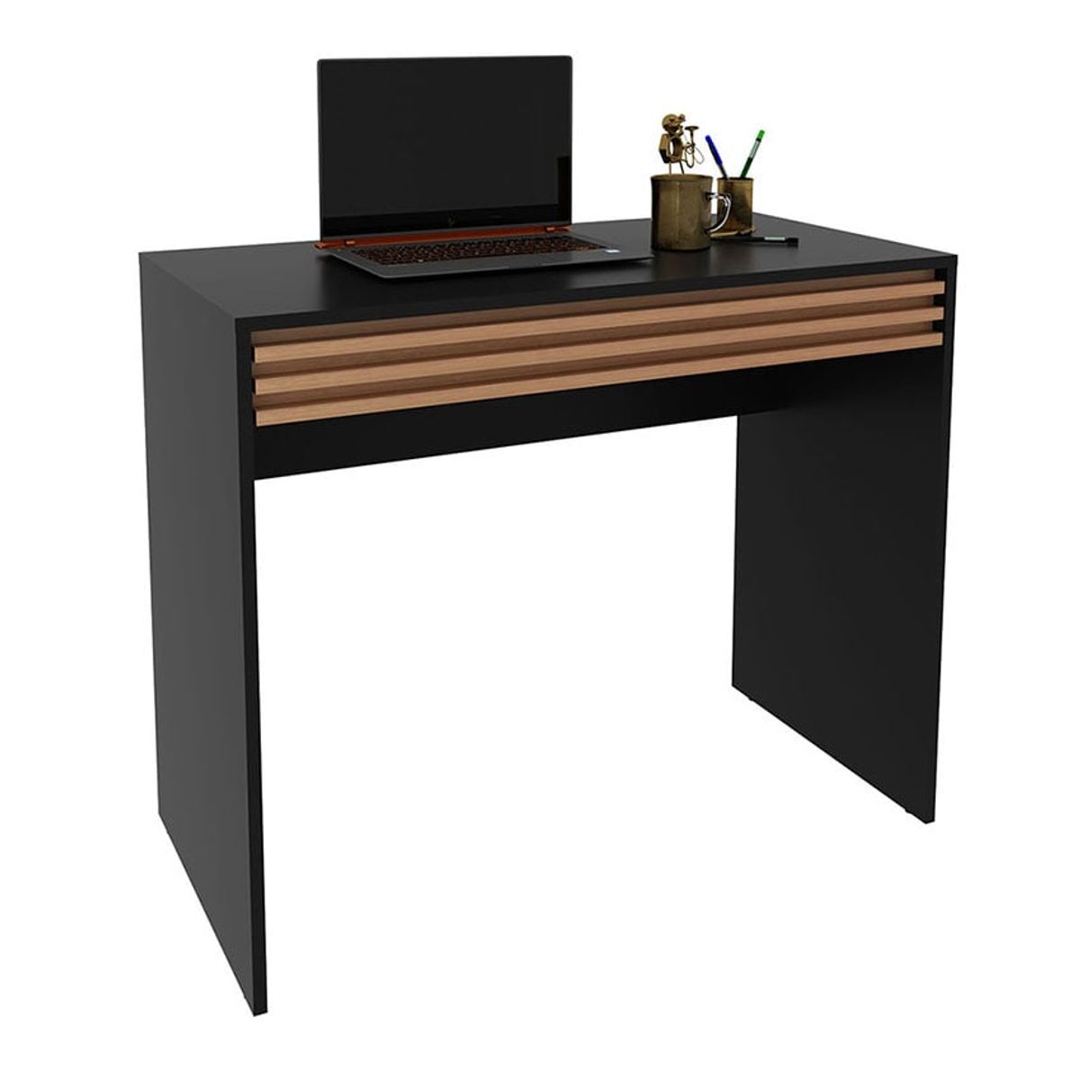 MUEBLES 2020 - Escritorio Asunción NegroAlmendra