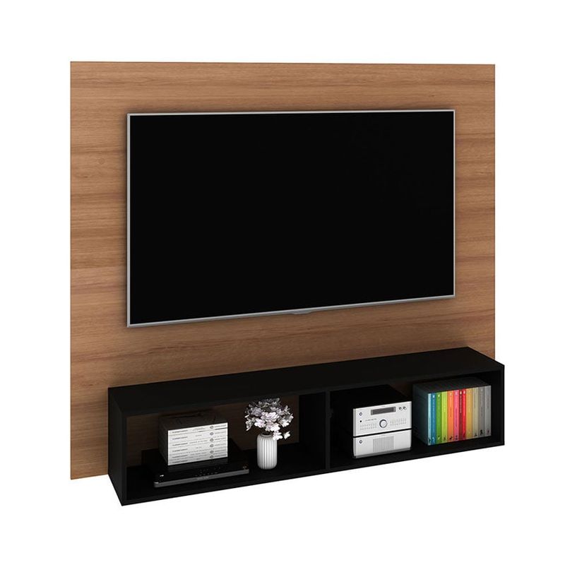 MUEBLES 2020 - Panel para TV Esperanza AlmendraNegro