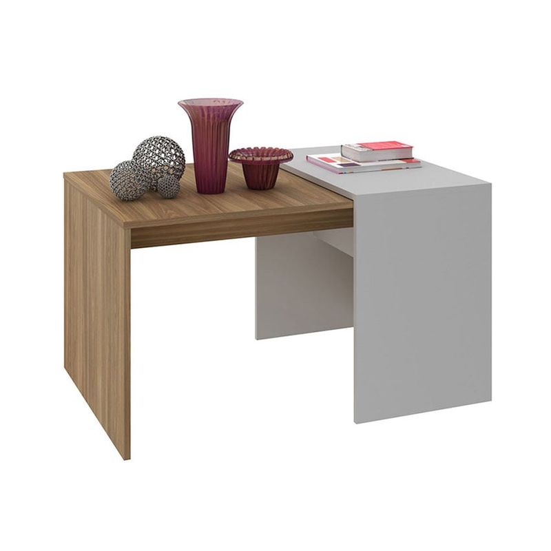 MUEBLES 2020 - Mesa De Centro Cobeña TecaBlanco Apagado