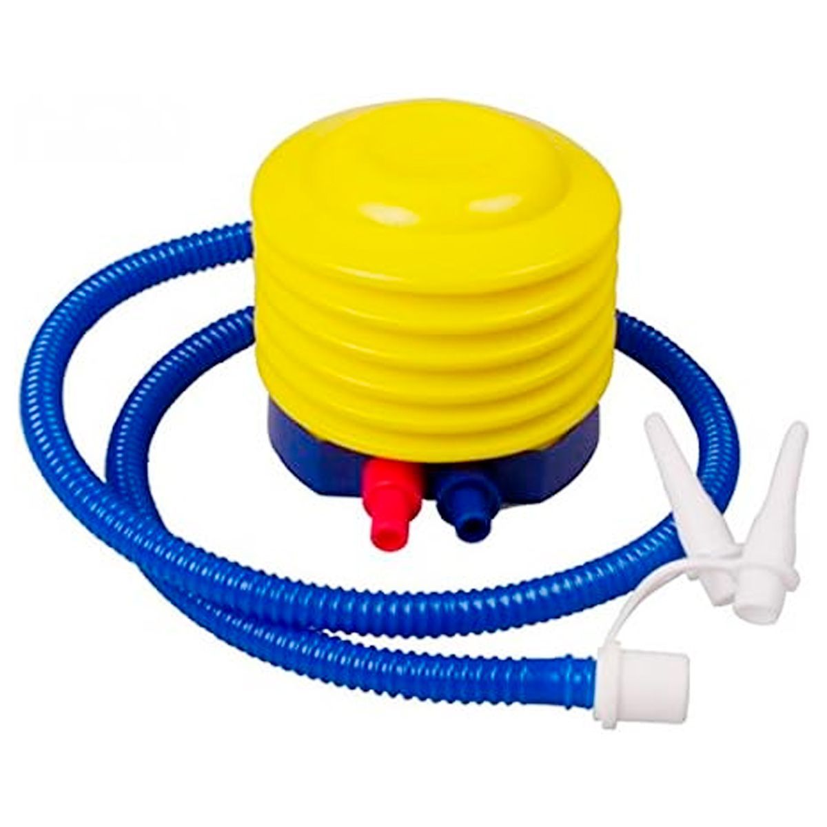 GENERICO - Bomba Pie Inflador Aire Flotador Balon Pilates Portatil gym globos