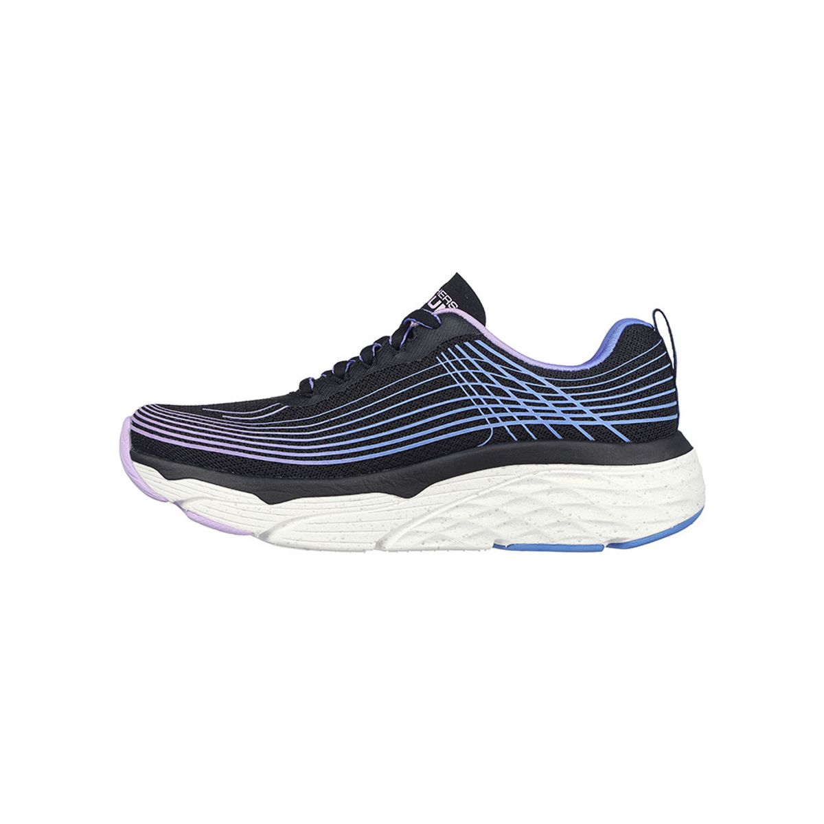 SKECHERS - Tenis Mujer Skechers Max Cushioning Elite - Negro - Morado
