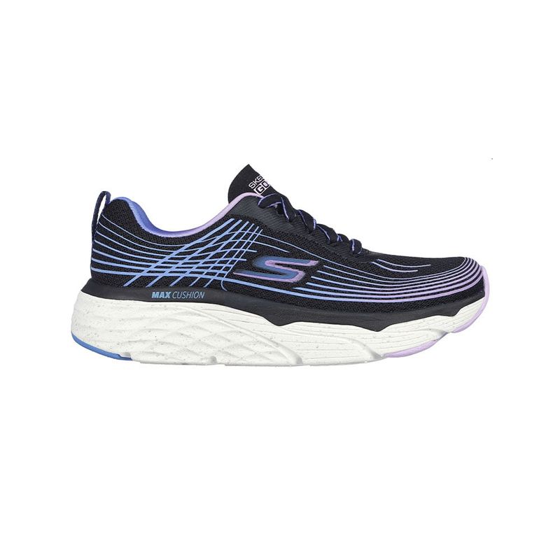 SKECHERS - Tenis Mujer Skechers Max Cushioning Elite - Negro - Morado