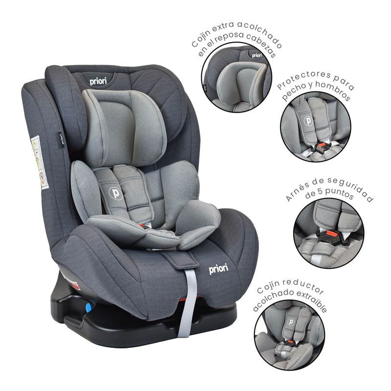 PRIORI - Silla carro Bebe Priori Prix Gris