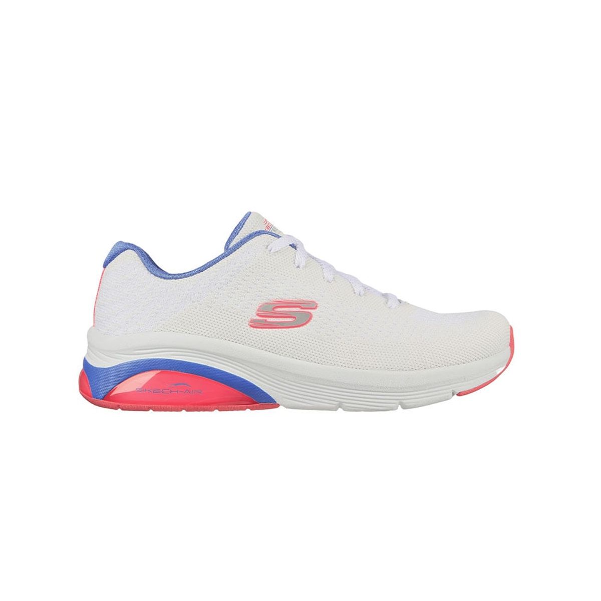 SKECHERS - Tenis Mujer Skechers Skech-Air - Blanco-Rosado