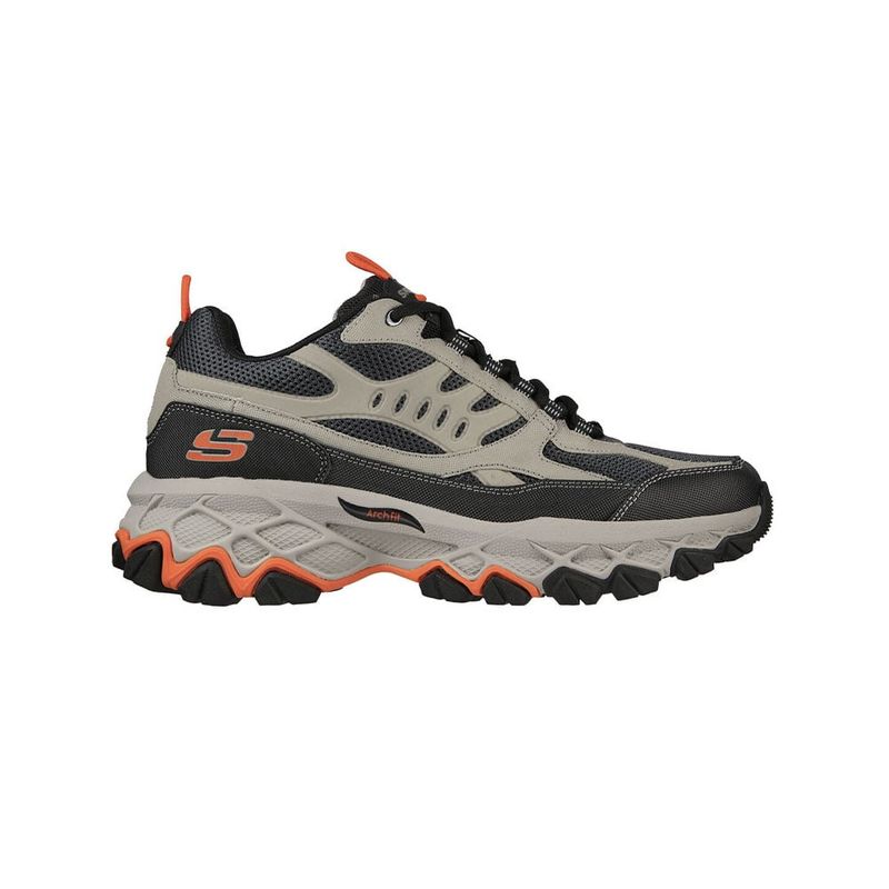 SKECHERS - Tenis Hombre Skechers Arch Fit Akhidime - Negro-Gris