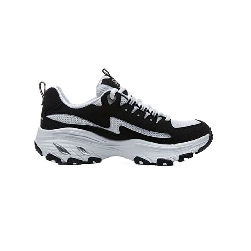 SKECHERS - Tenis Mujer Skechers Dlites Arch Fit - Negro-Blanco