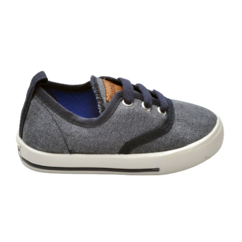 PUNKY KIDS - Zapatilla para niño "vintage gris"