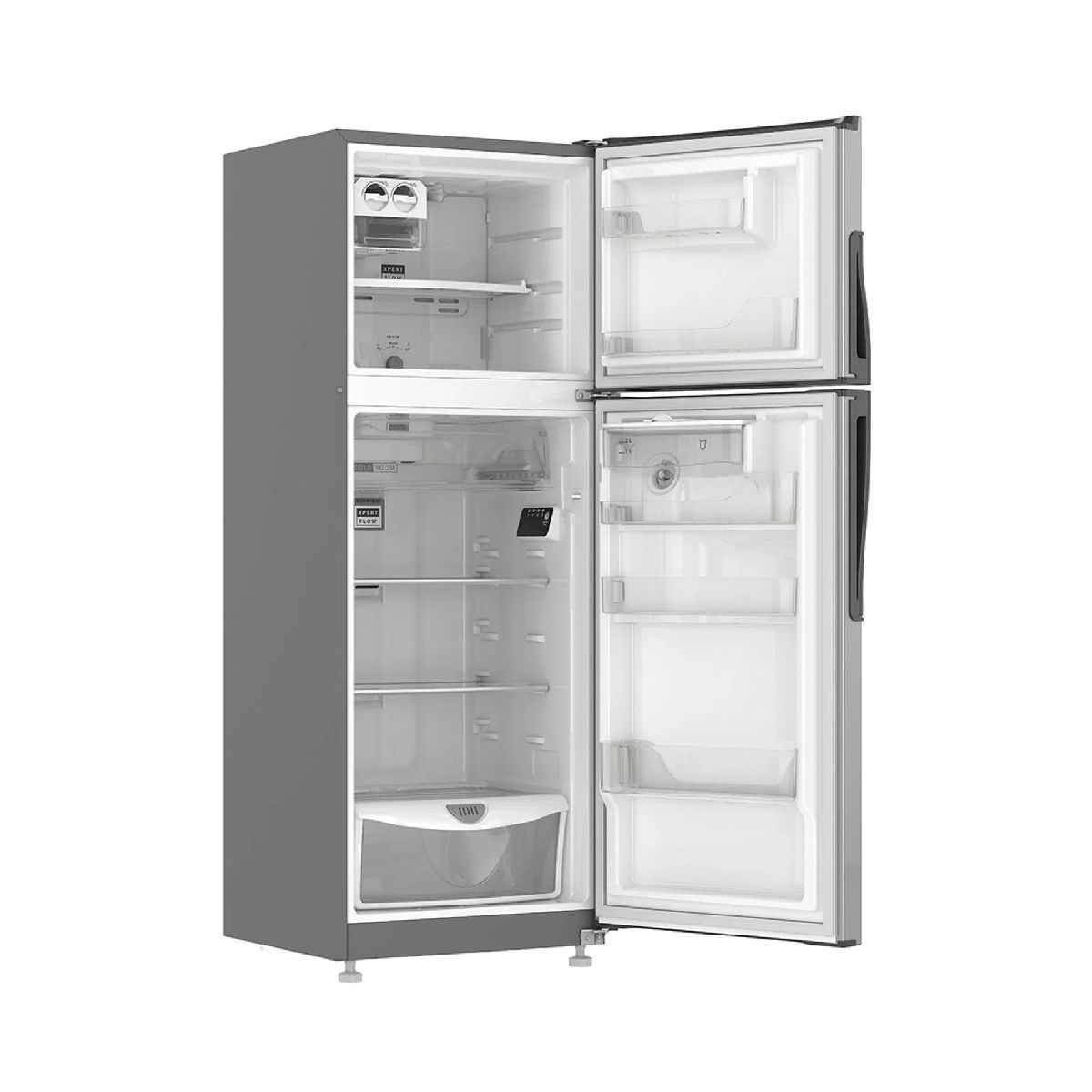WHIRLPOOL - Nevera Whirlpool 284 Litros No Frost Acero Galvanizado WRW27CKTWW_.