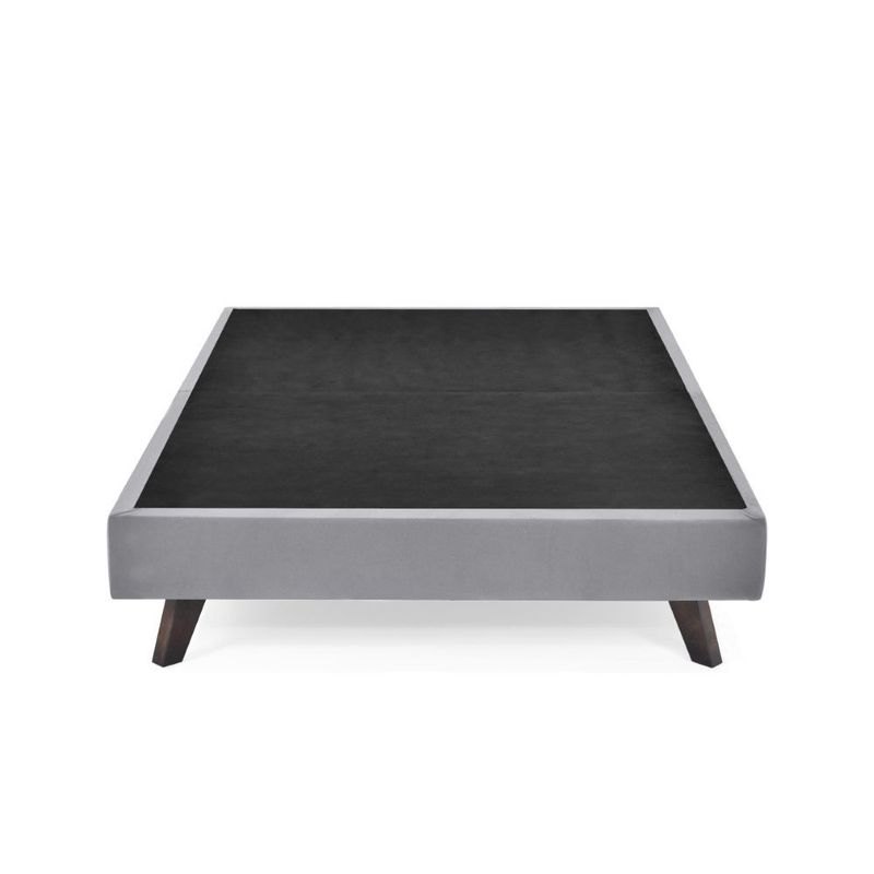 GENERICO - Base Cama Santorini Semidoble Plata (190 x 120 x 26 cm)