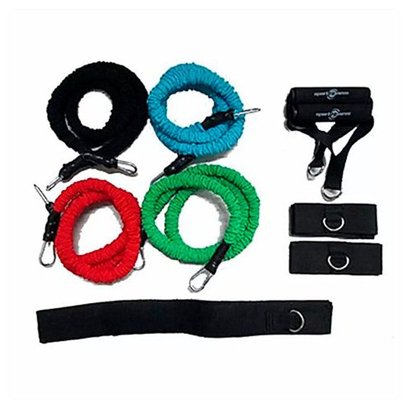 SPORT FITNESS - Bandas tubulares (juego de 4 piezas)  sport fitness