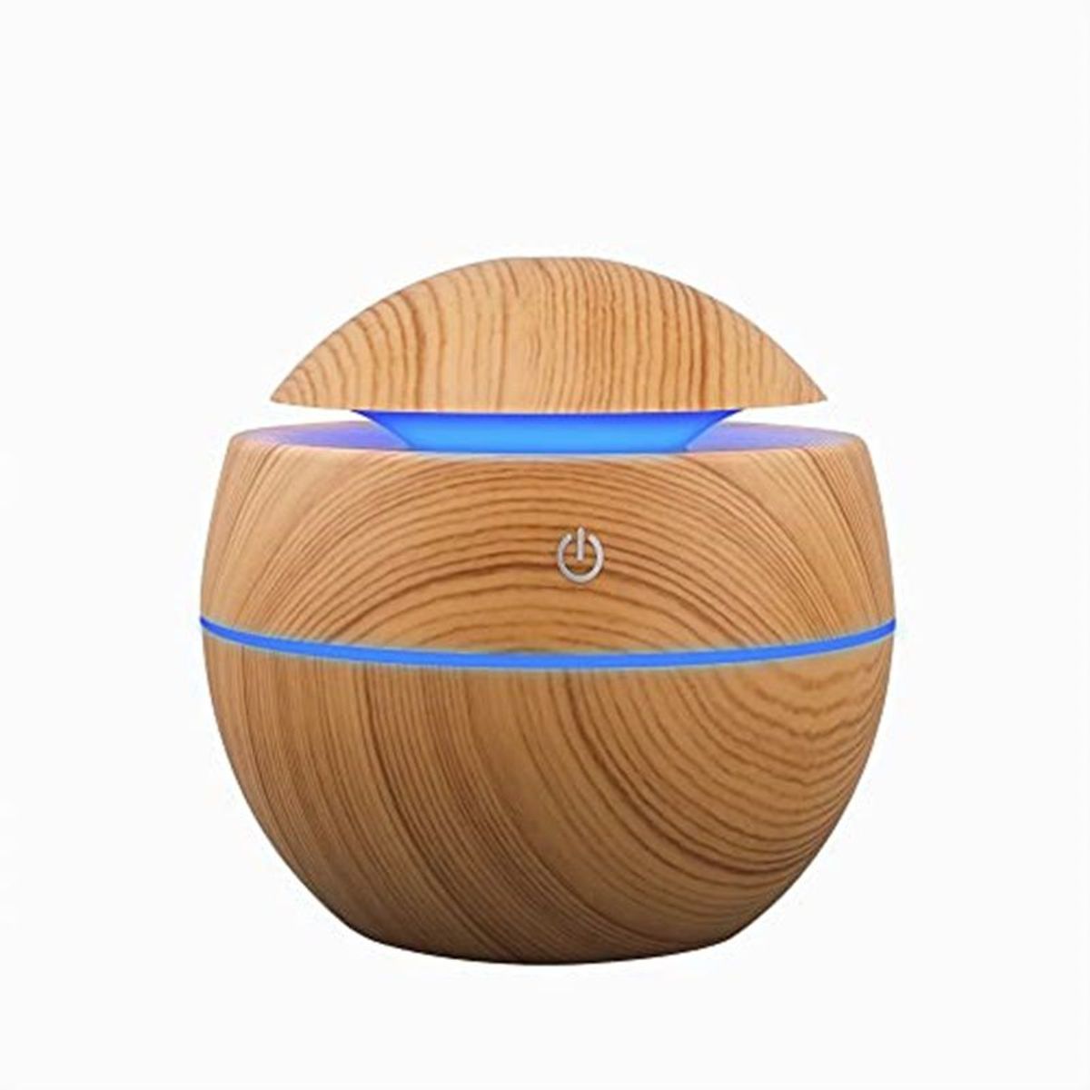 GENERICO - Difusor De Aroma Usb 130ml Ultrasonico Humidificador Redondo