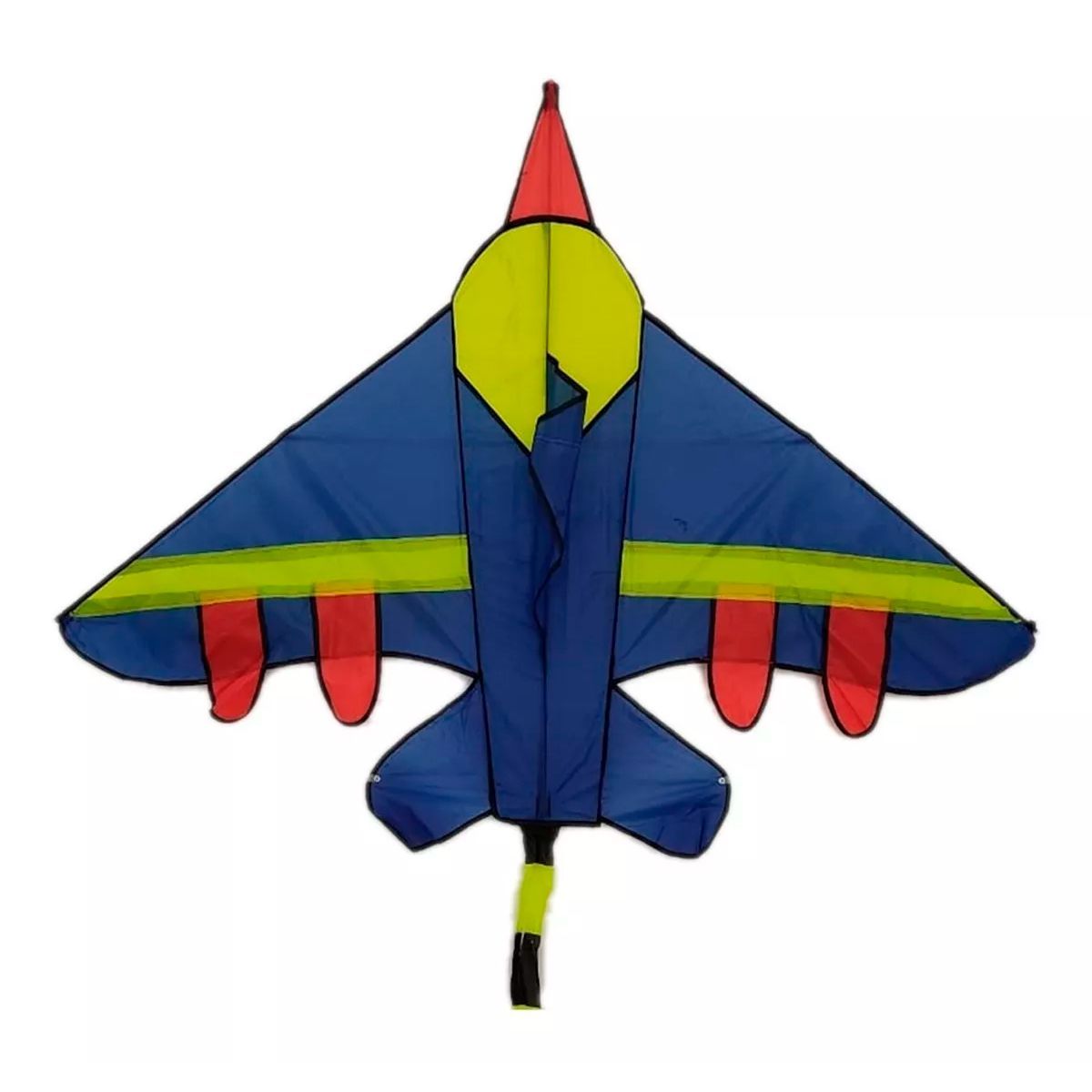 GENERICO - Cometa Avion Combate 140x96cm Juego Aire Libre