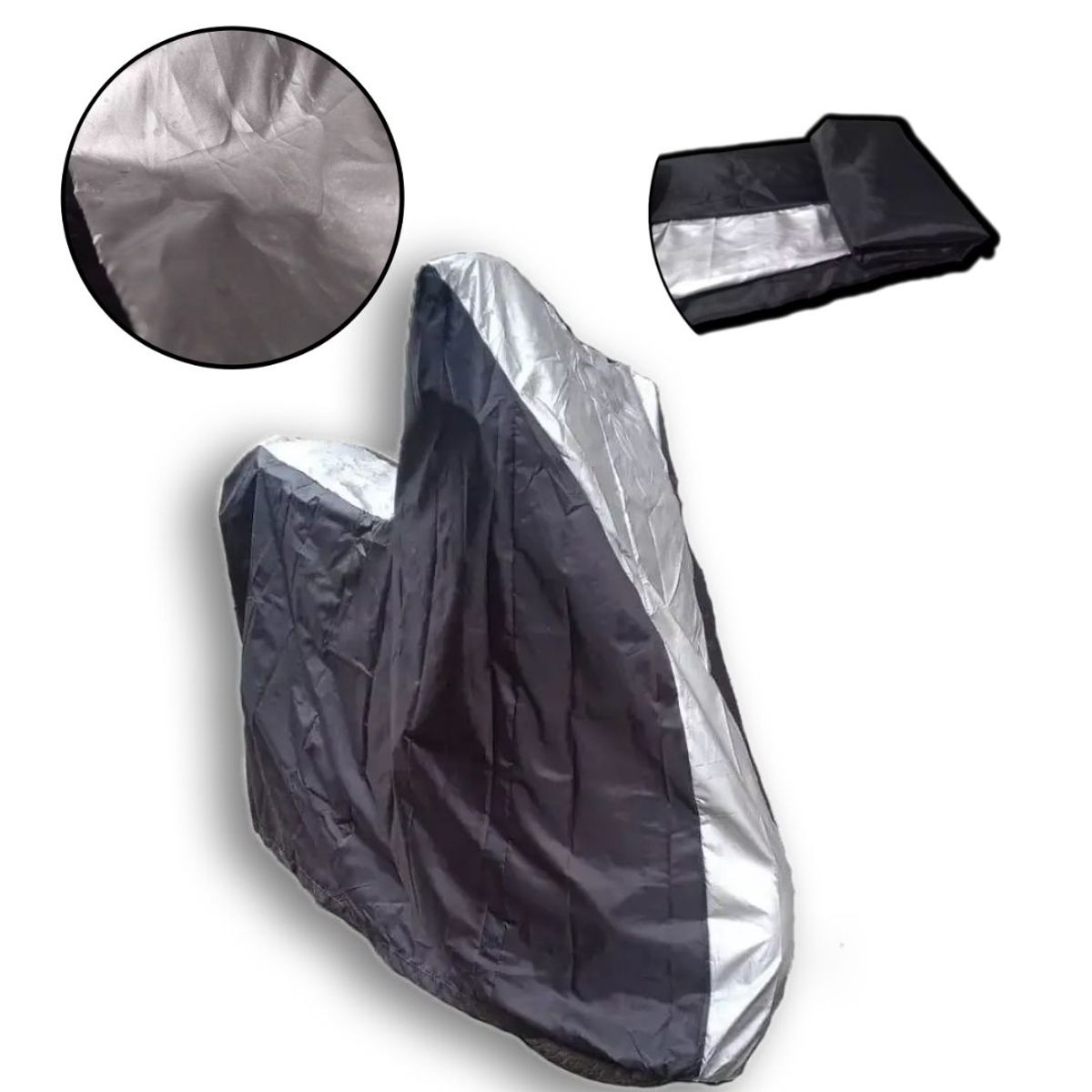 GENERICO - Carpa Pijama Para Moto Sin Maletero Impermeable Talla L